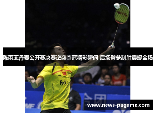 陈雨菲丹麦公开赛决赛逆袭夺冠精彩瞬间 后场劈杀制胜震撼全场